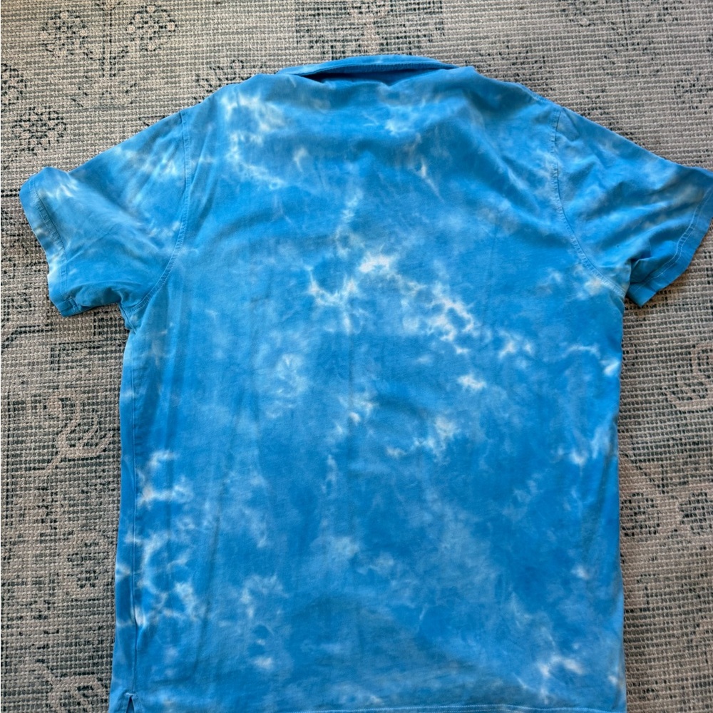 Puma Tye Dye Golf Shirt Large - Picture 5 of 5